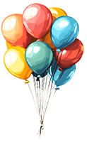 Preview for Colorful-balloons-illustration-islandobjects-sticker-4964b
