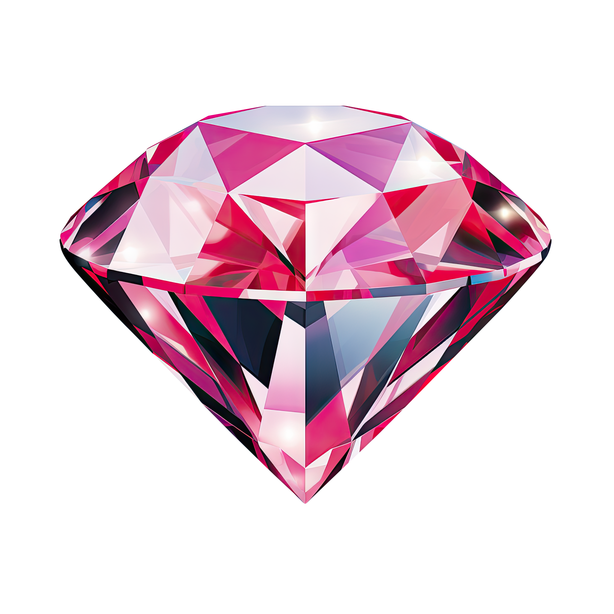 Preview for Pink-diamond-icon-graphic-new-year-sticker-7a538