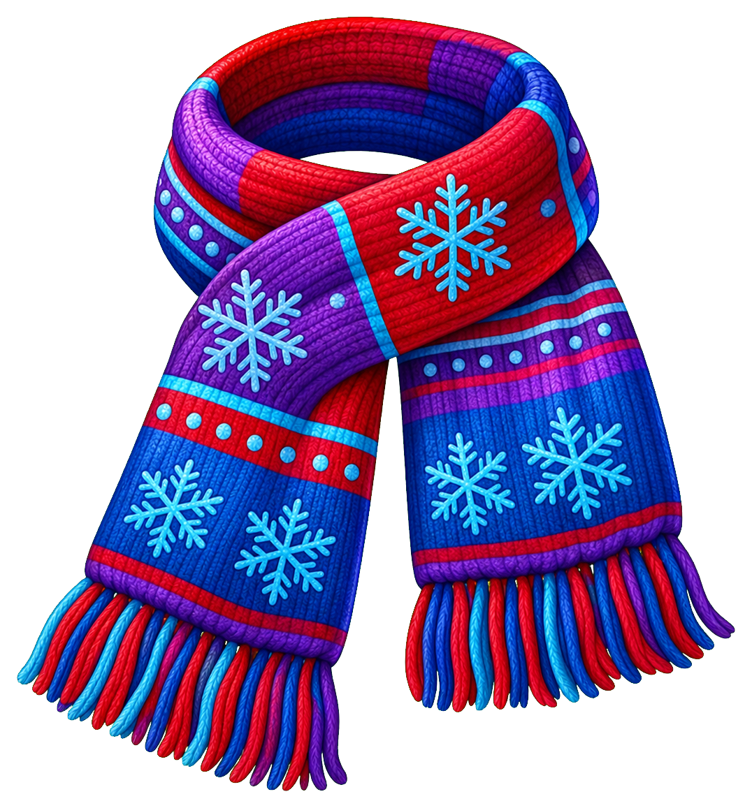 Preview for Scarf Snowflake Sticker