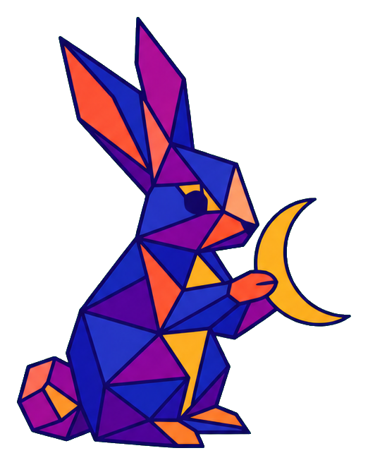 Preview for Moon Rabbit Sticker For Zodiac Designs