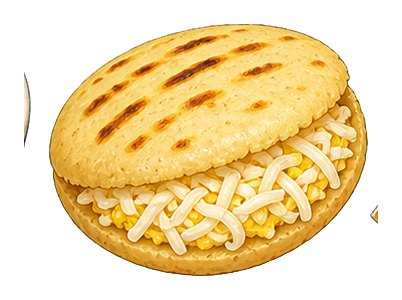 Preview for Arepa Cheese Sticker