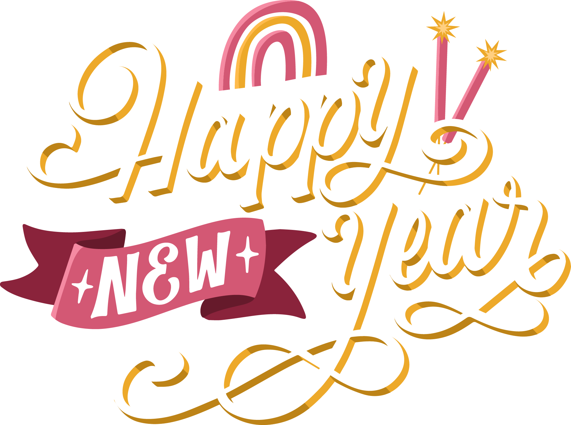 Preview for Happy-new-year-celebration-design-sticker-b1bb1