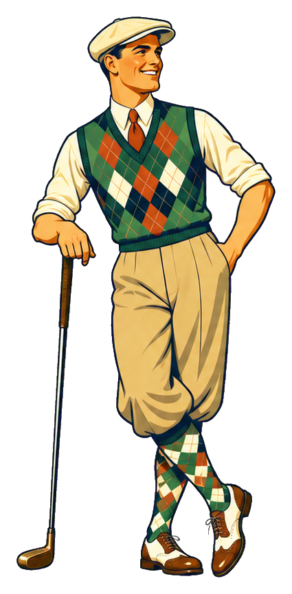 Preview for Retro Golfer Pose