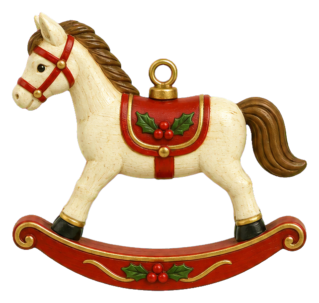 Preview for Rocking Horse Christmas Ornament