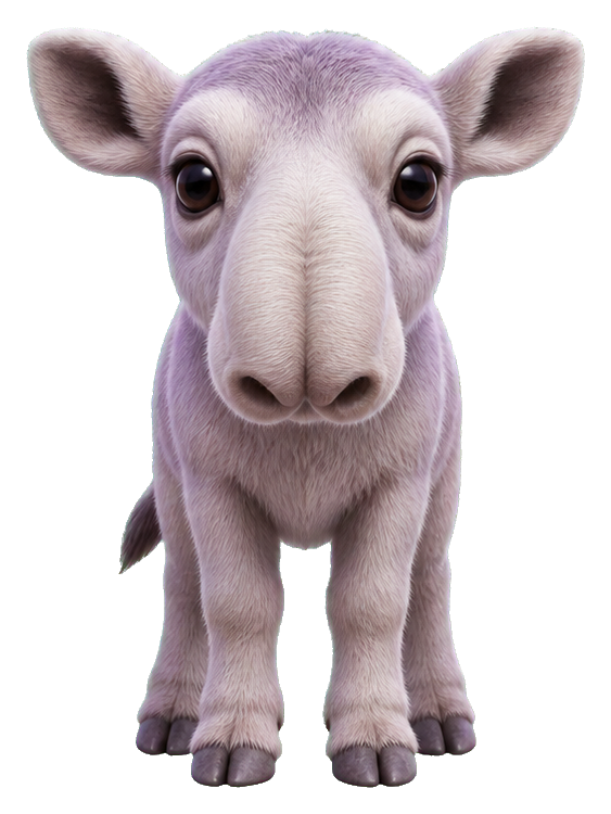 Preview for Lavender Saiga Calf Sticker