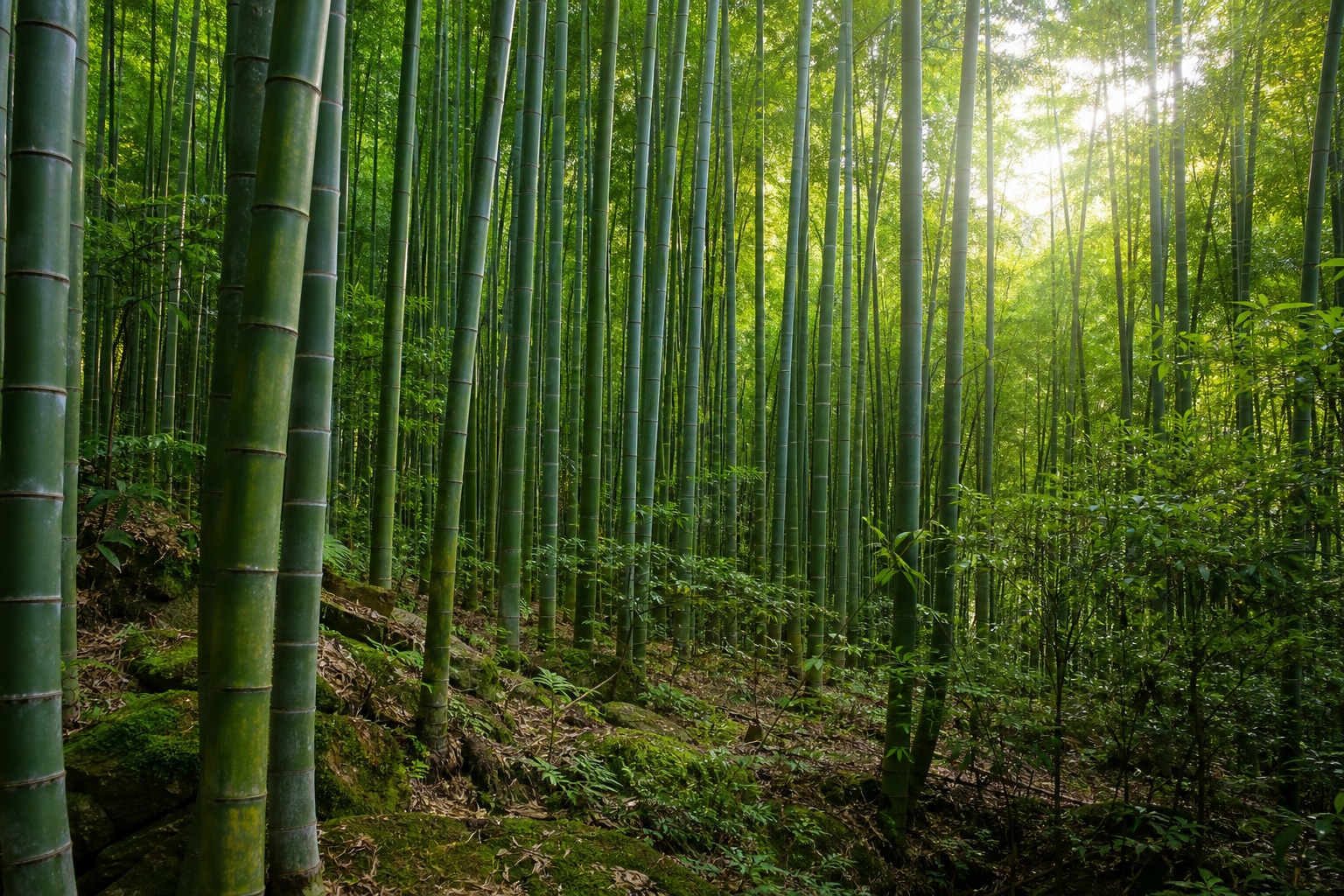 Preview for Dense Bamboo Grove Background