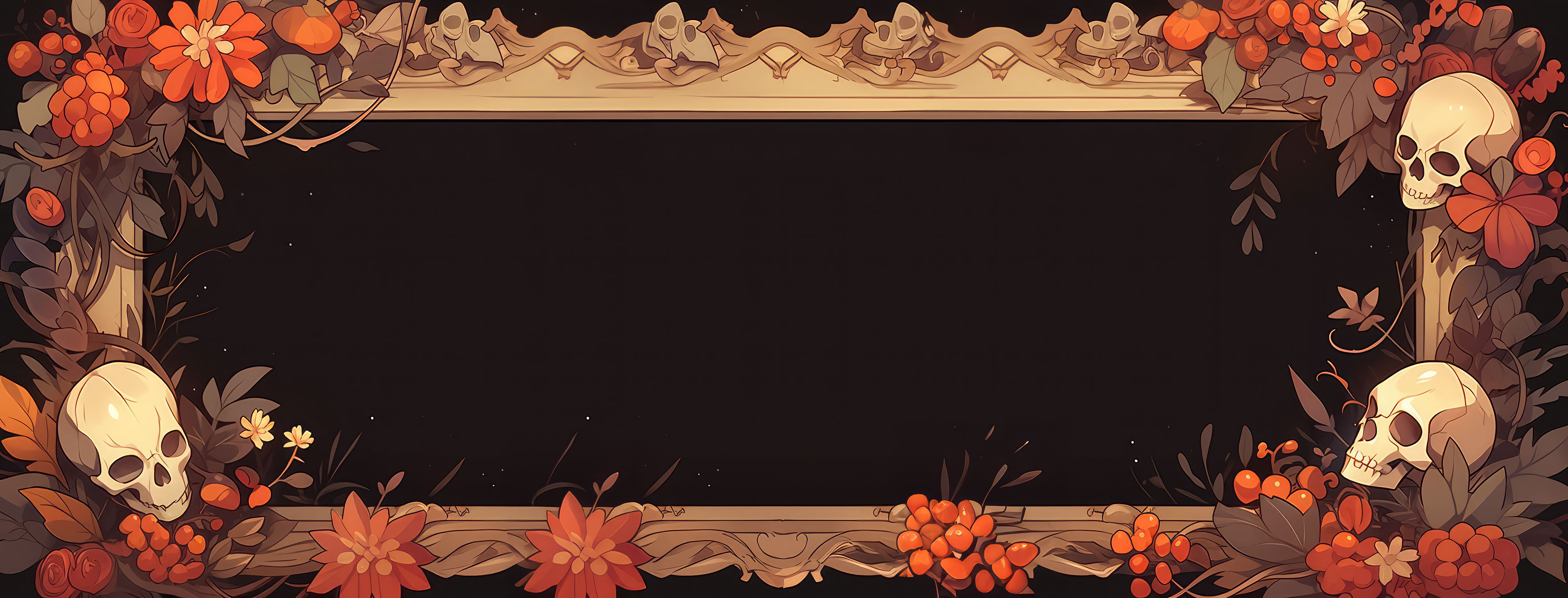 Preview for Halloween-frame-design-template-halloween-cover-background-bf0af
