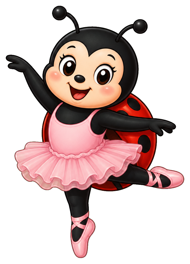 Preview for Ballerina Ladybug Sticker