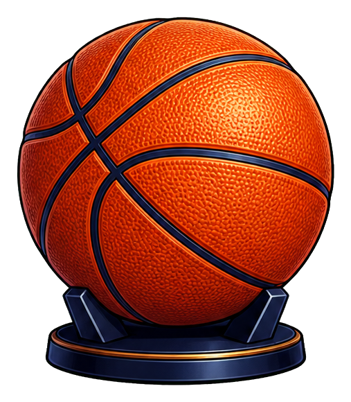 Preview for Basketball On Stand Sticker
