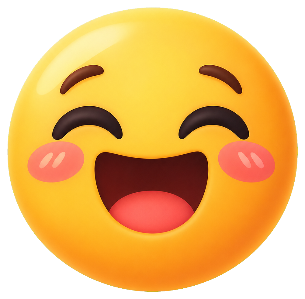 Preview for Laughing Face Sticker