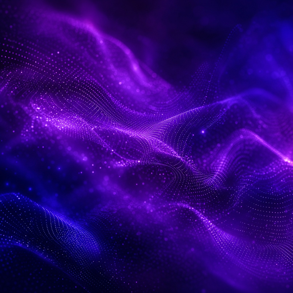 Preview for Square Violet Data Haze Stock Background
