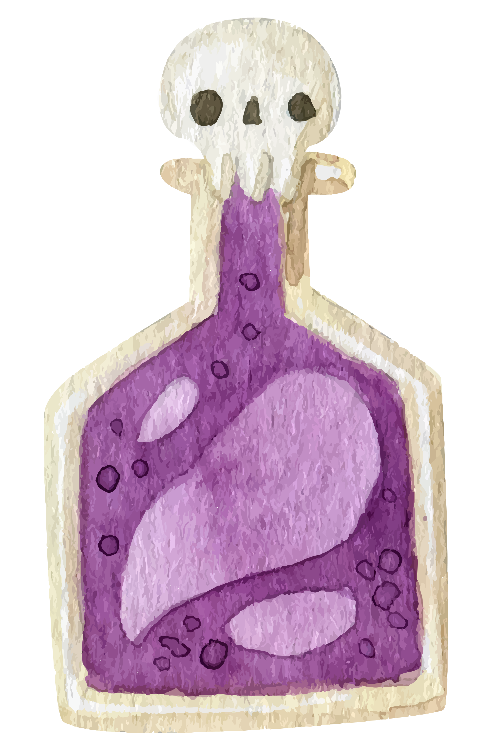 Preview for Mystical-poison-potion-bottle-halloween-watercolor-sticker-feee7