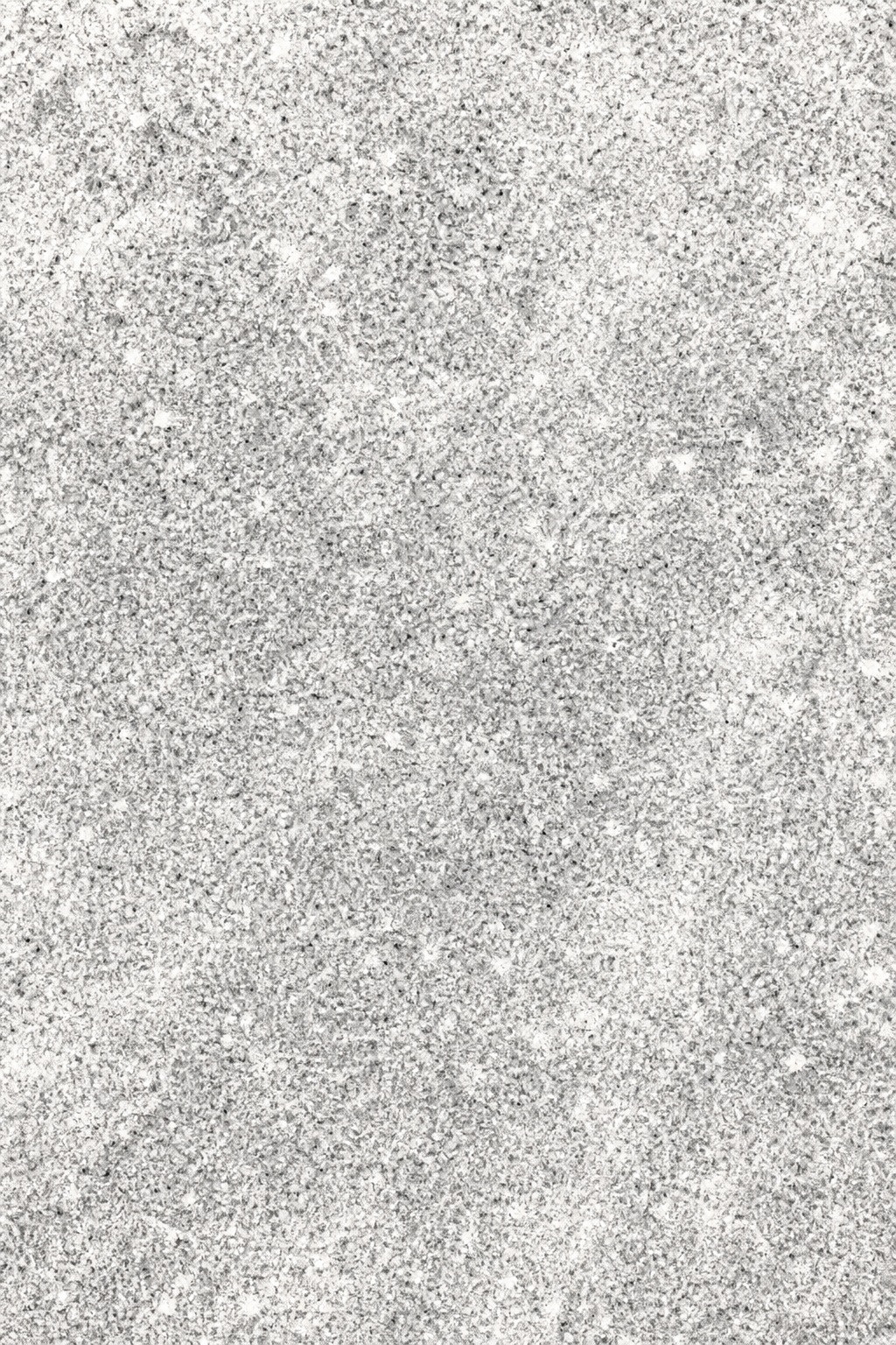 Light silver textured background with fine film grain and speckled noise.