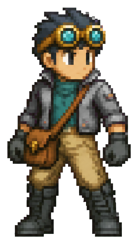 Preview for Violet Airmail Courier Pixel Sticker