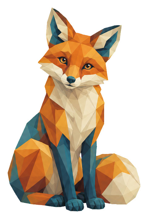 Preview for Low Poly Forest Animals Fox