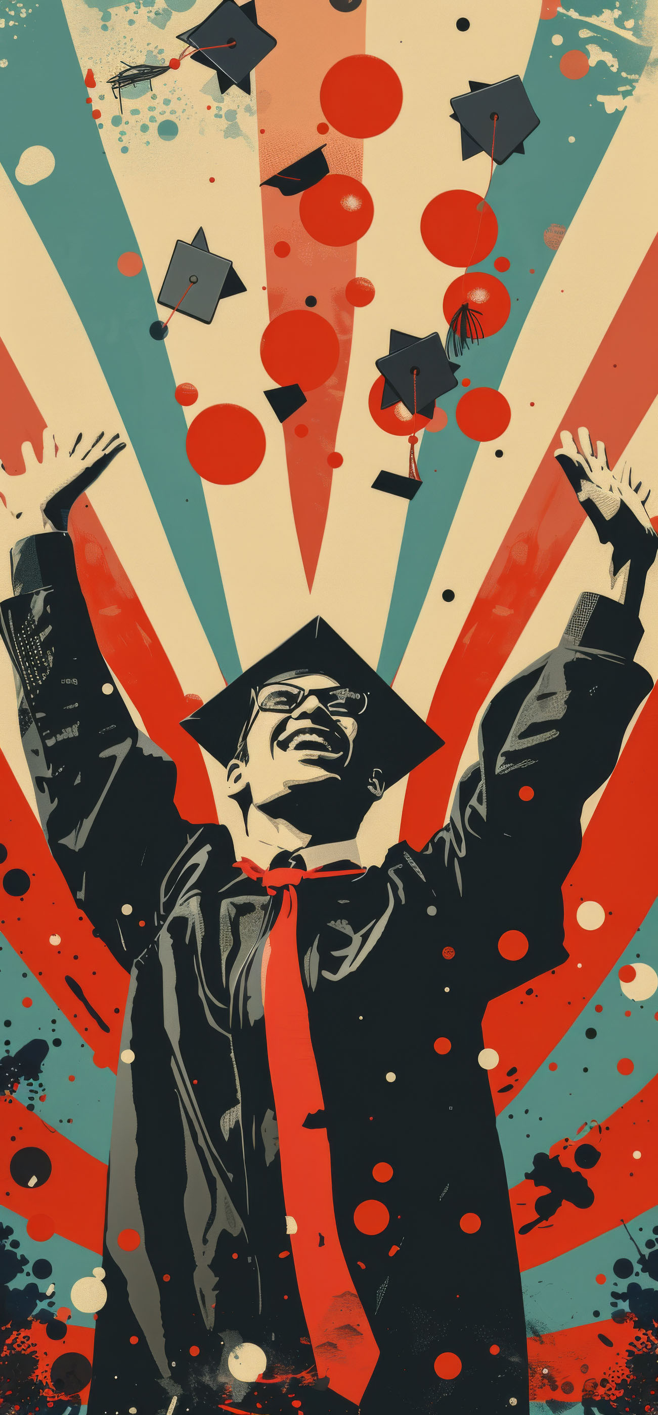 Preview for Graduation-celebration-art-graduation-phone-background-c3c2f