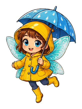 Preview for Raincoat Fairy Sticker