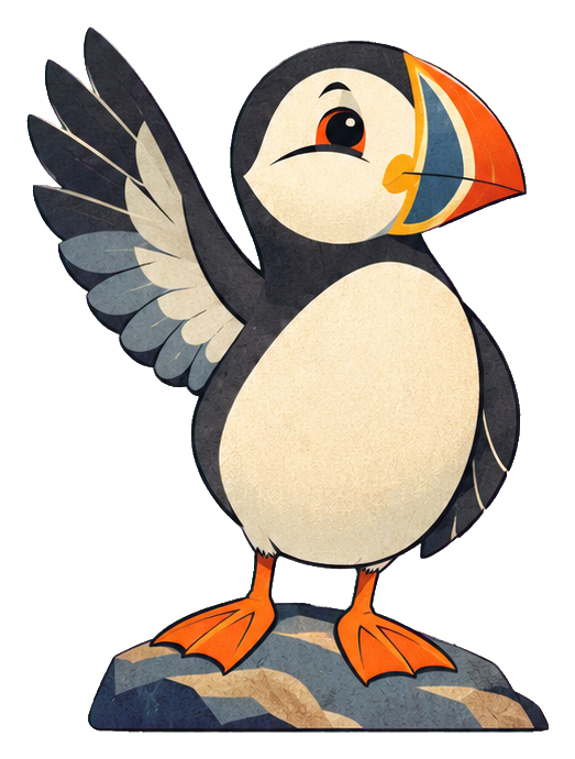 Preview for Waving Puffin