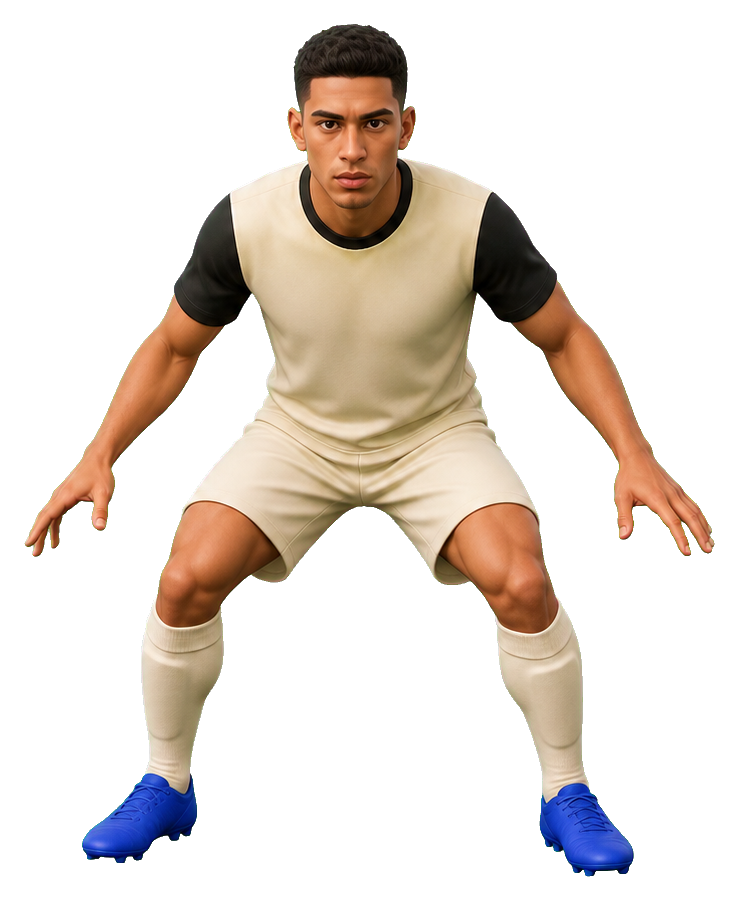 Preview for Defensive Soccer Player Sticker