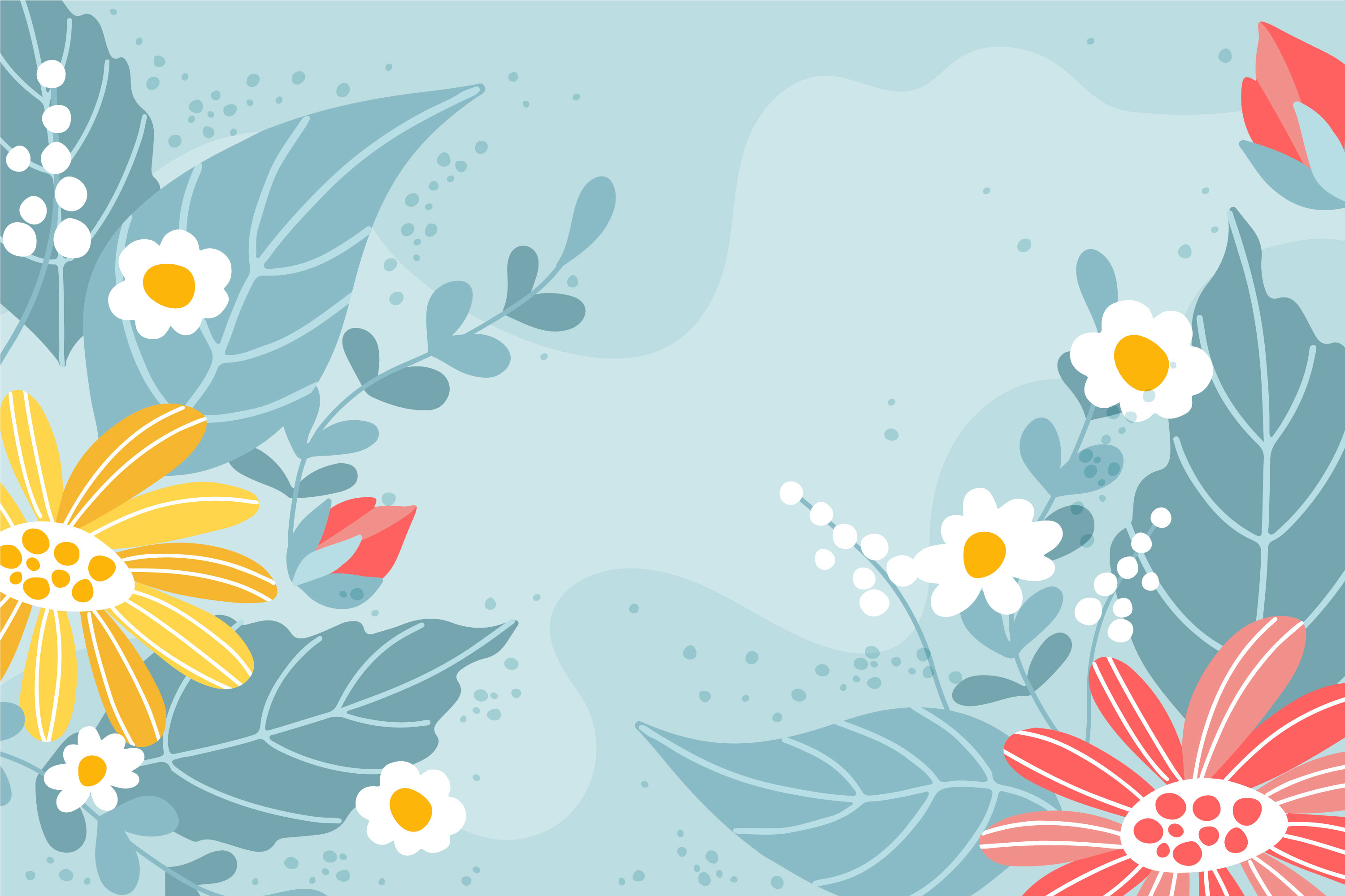 Preview for Floral-pattern-design-template-spring-background-b08aa