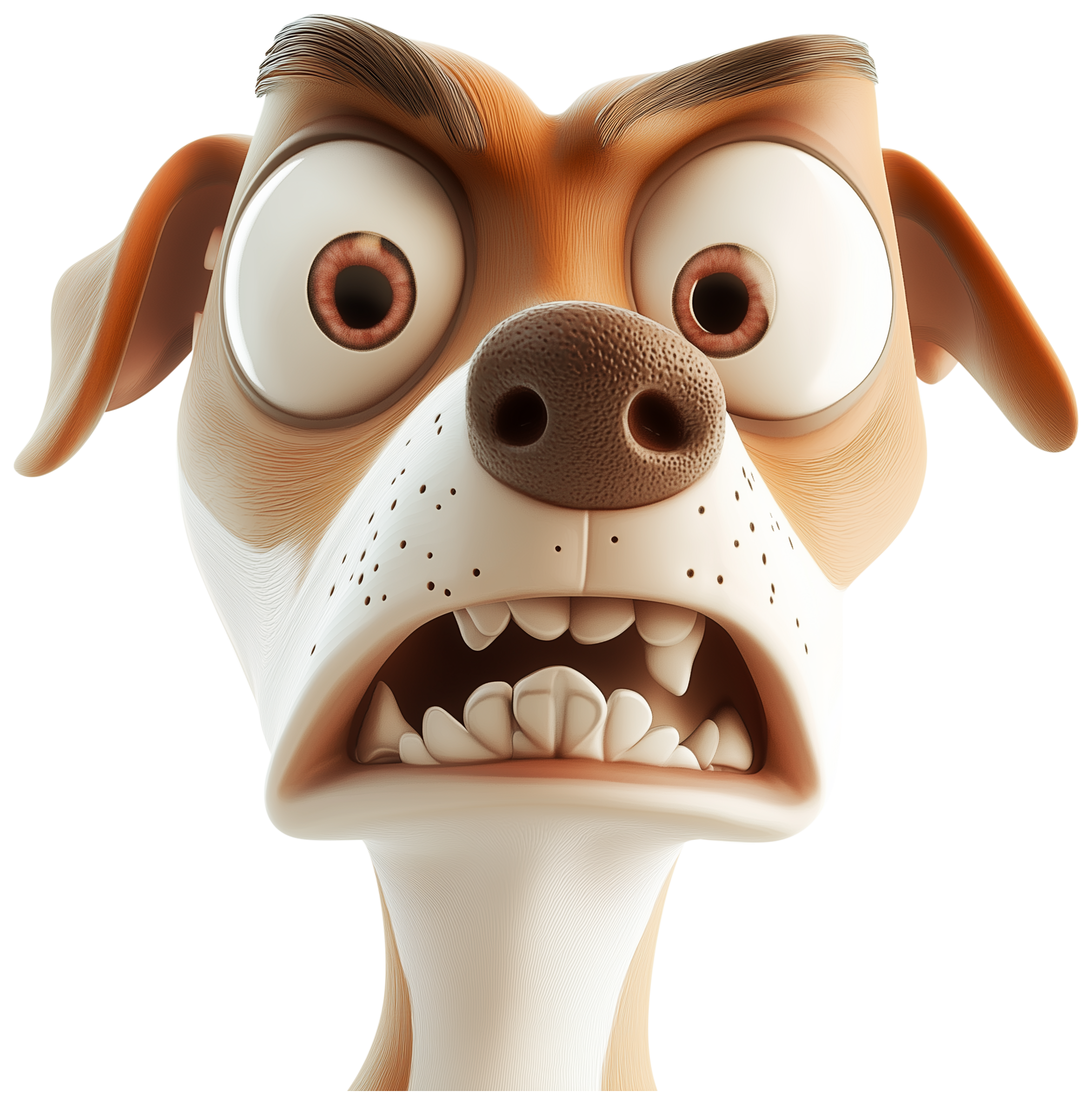 Preview for Cute Dog Emoji Sticker Graphic