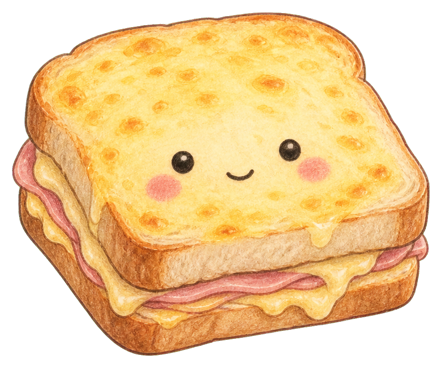 Preview for Croque Monsieur Sandwich Sticker