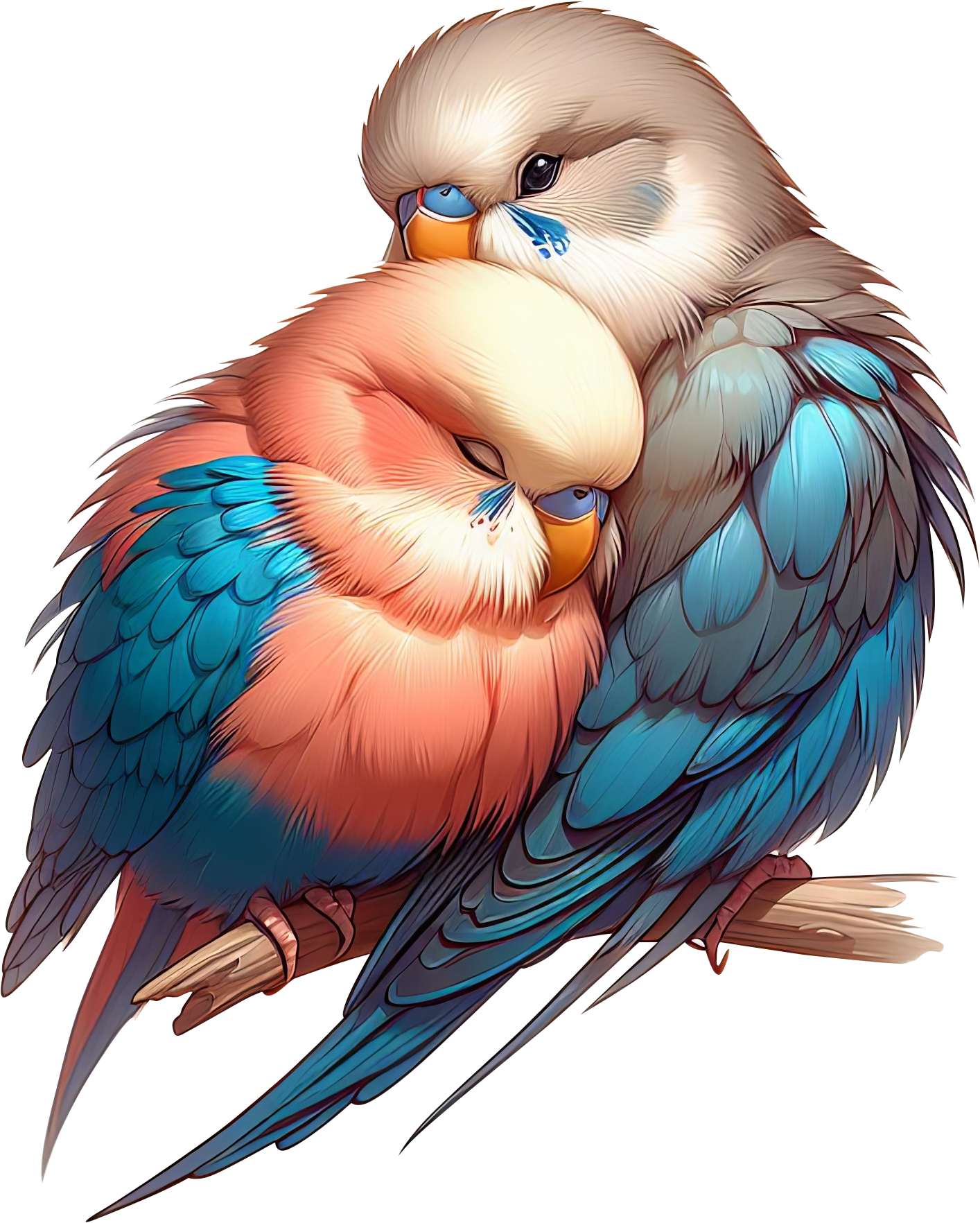 Preview for Lovebirds-illustration-art-love-characters-sticker-814a3