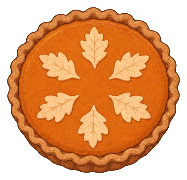 Preview for Whole Pumpkin Pie Thanksgiving Sticker