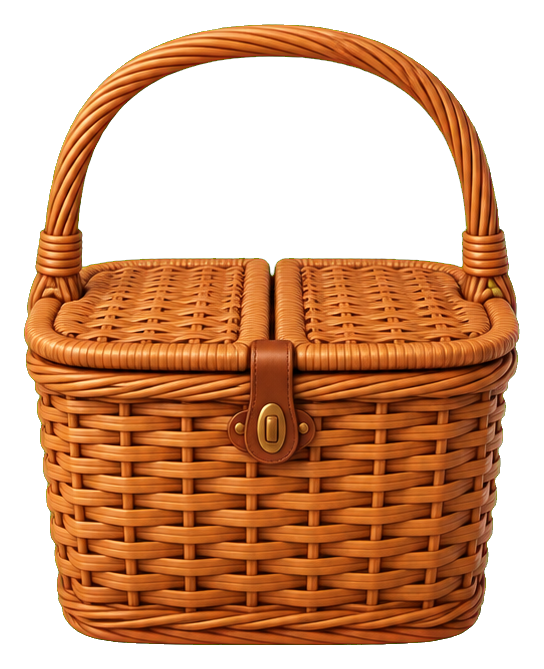 Preview for Woven Picnic Basket Sticker