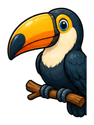Preview for Toucan Bird Sticker