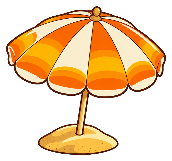 Preview for Retro Surf Beach Umbrella