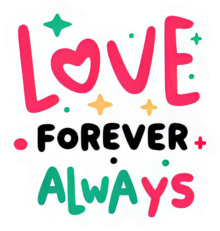 Preview for Love-forever-always-illustration-valentines-day-sticker-6b414
