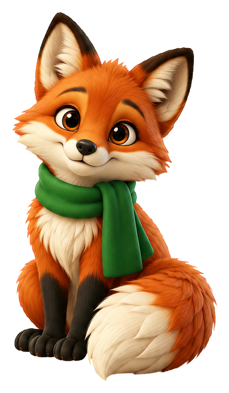 Preview for 3d Christmas Fox Scarf