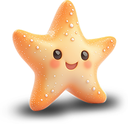 Preview for Smiling-starfish-illustration-animal-sticker-3878e