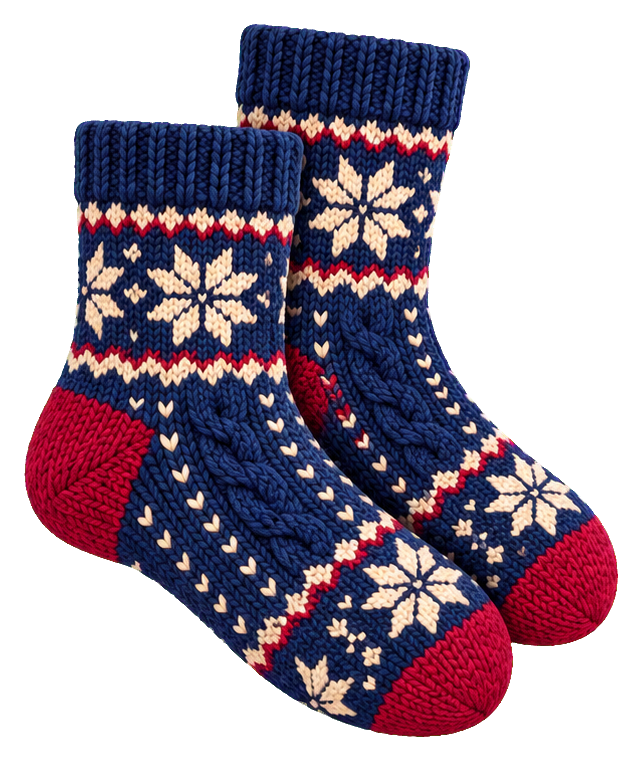 Preview for Knit Winter Cozy Socks