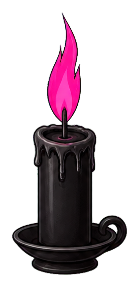 Preview for Pink Candle Sticker