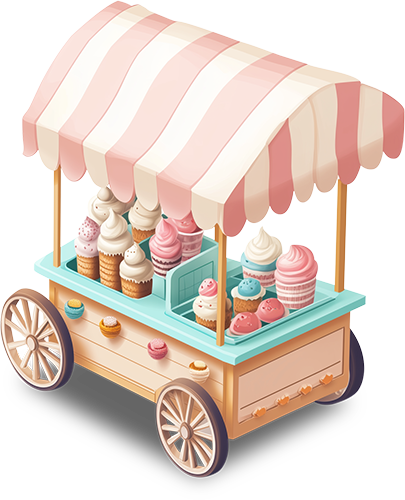 Preview for Ice-cream-cart-illustration-islandobjects-sticker-d3e35