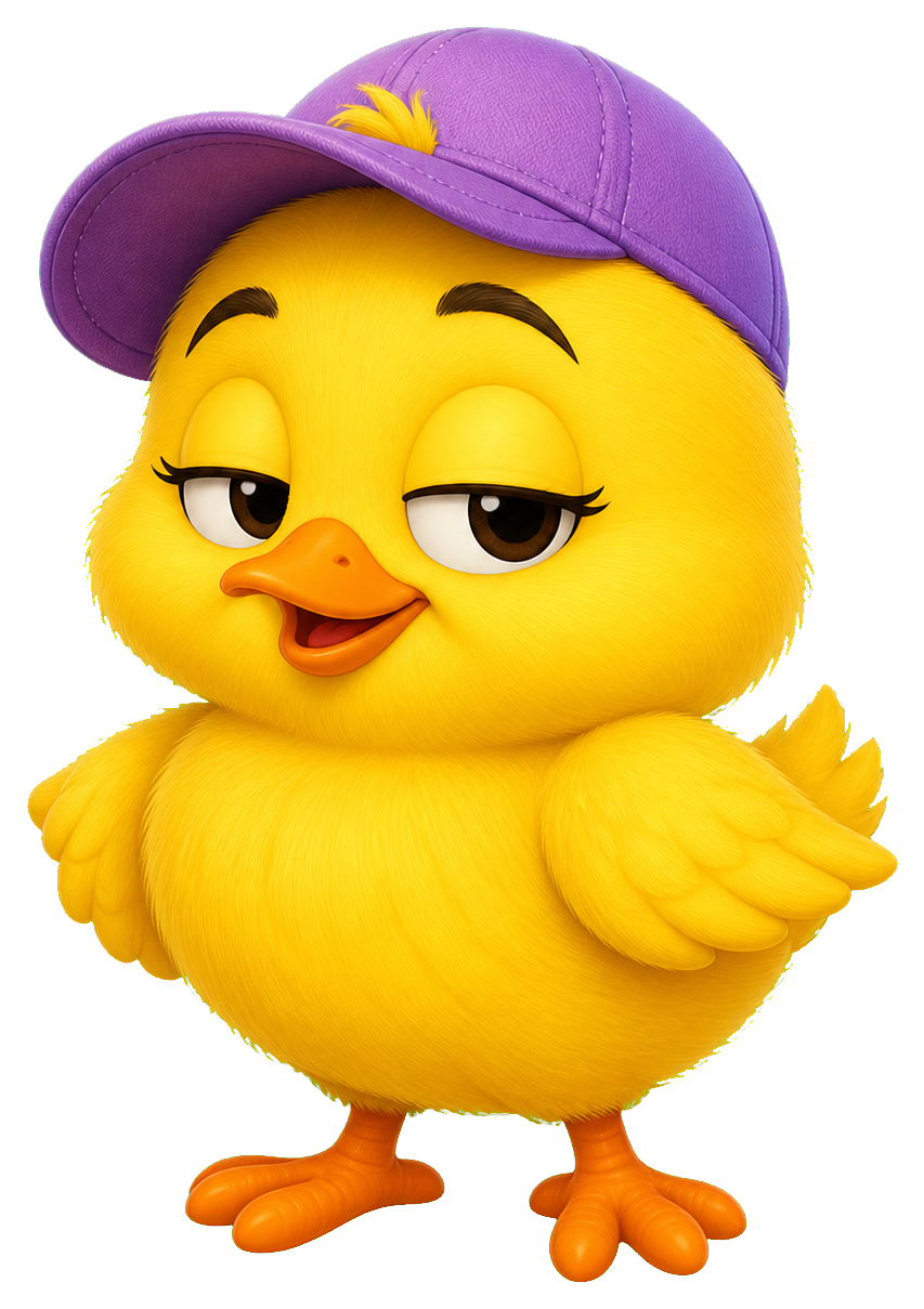 Preview for Sleepy Chick Sticker Graphic