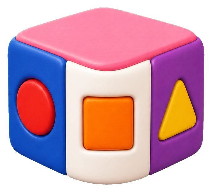 Preview for Shape Sorter Cube Sticker