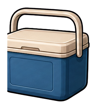 Preview for Blank Cooler Sticker For Bbq And Cookout Designs