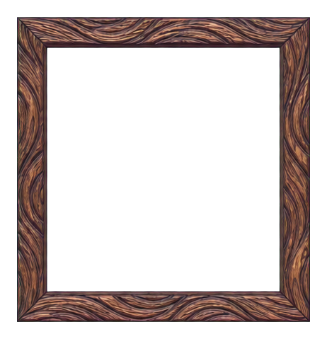 Preview for Woodcut Carving Square Sticker