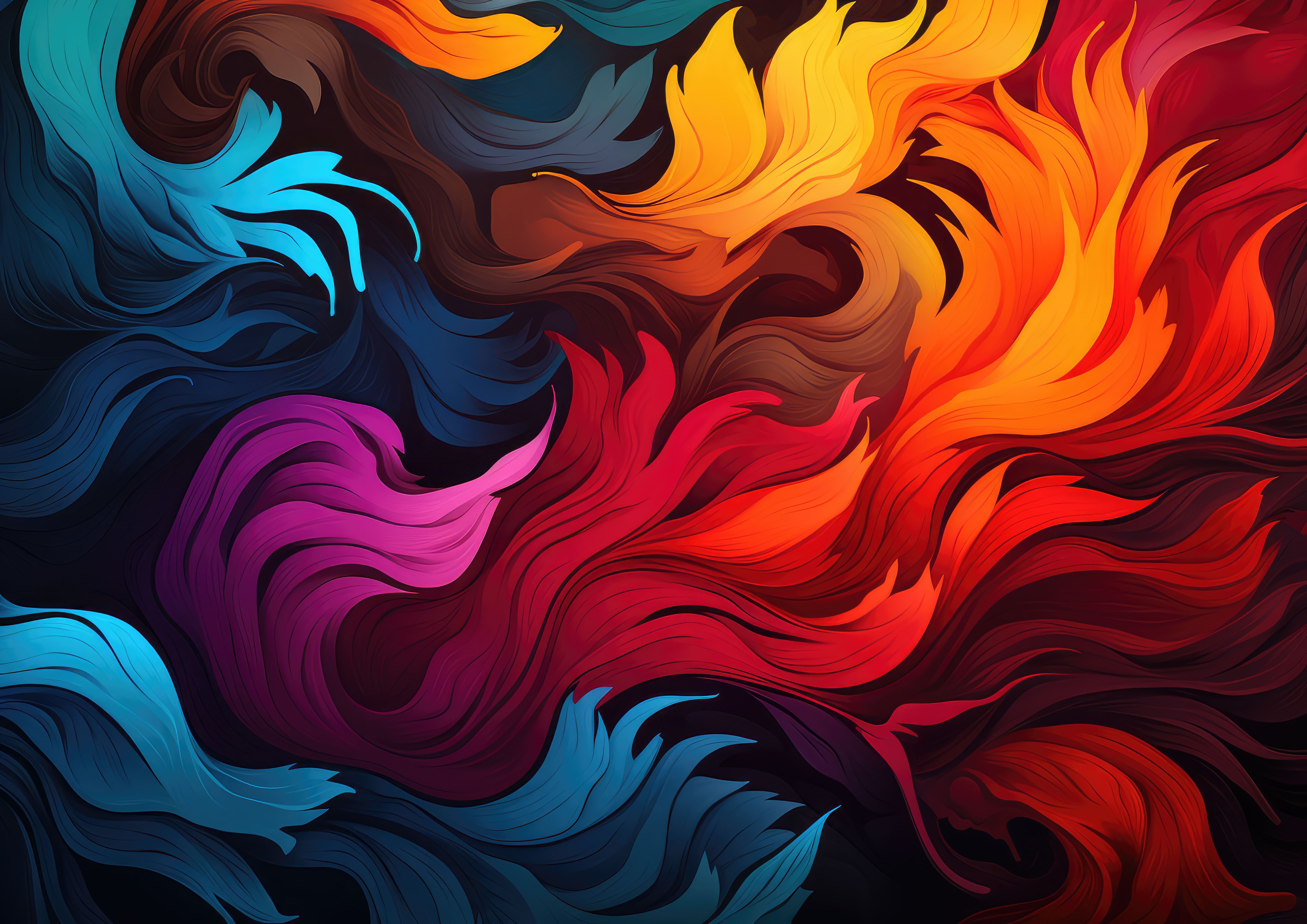 Preview for Vibrant-abstract-art-design-background-9c18a