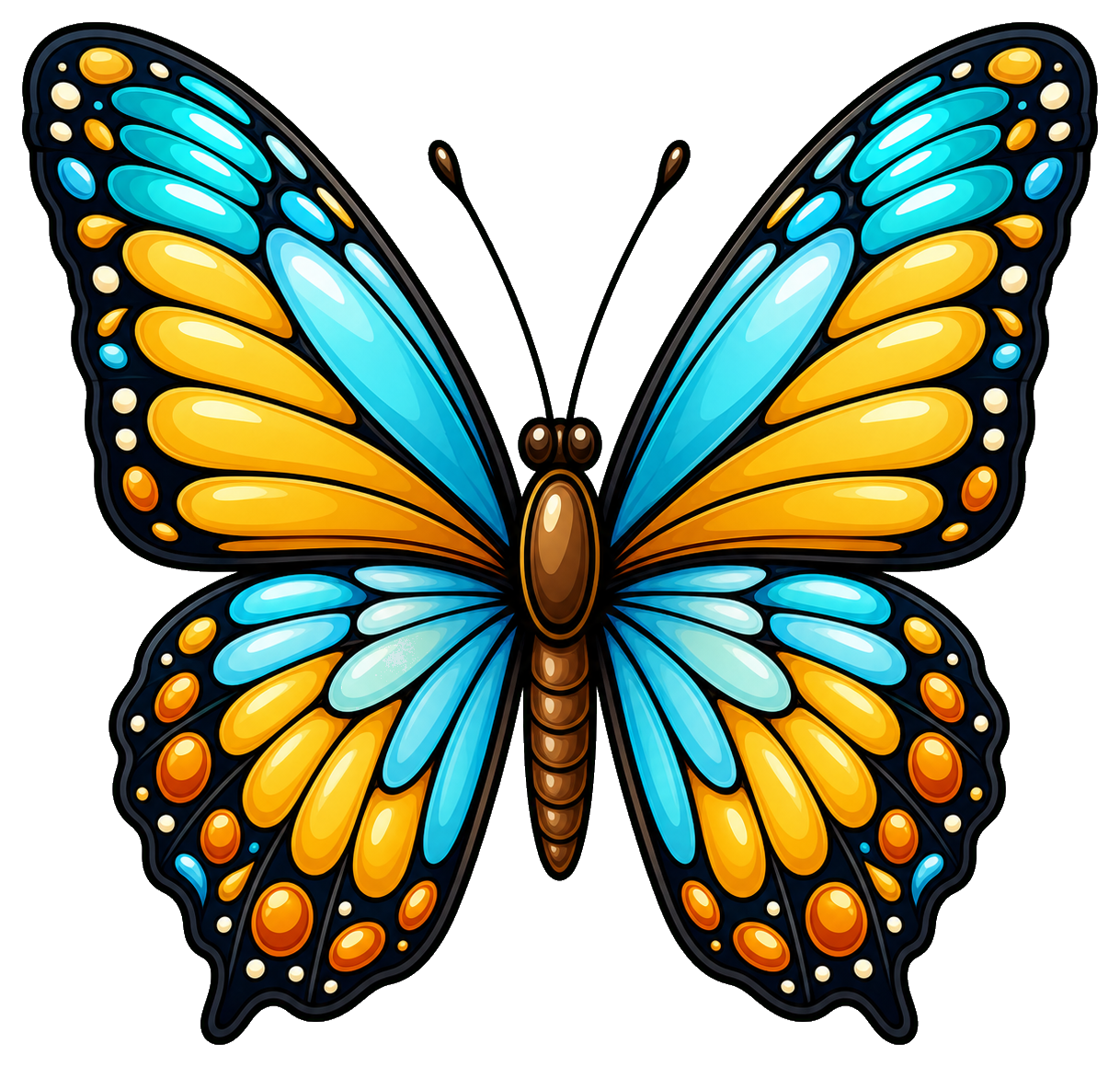 Preview for Honey Sky Butterfly Sticker
