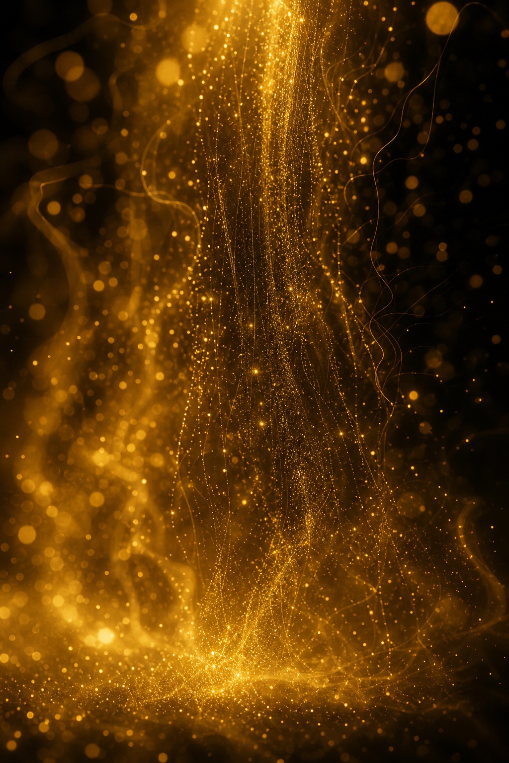 Preview for Vertical Gold Data Mist Background
