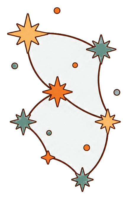 Preview for California Star Map Sticker