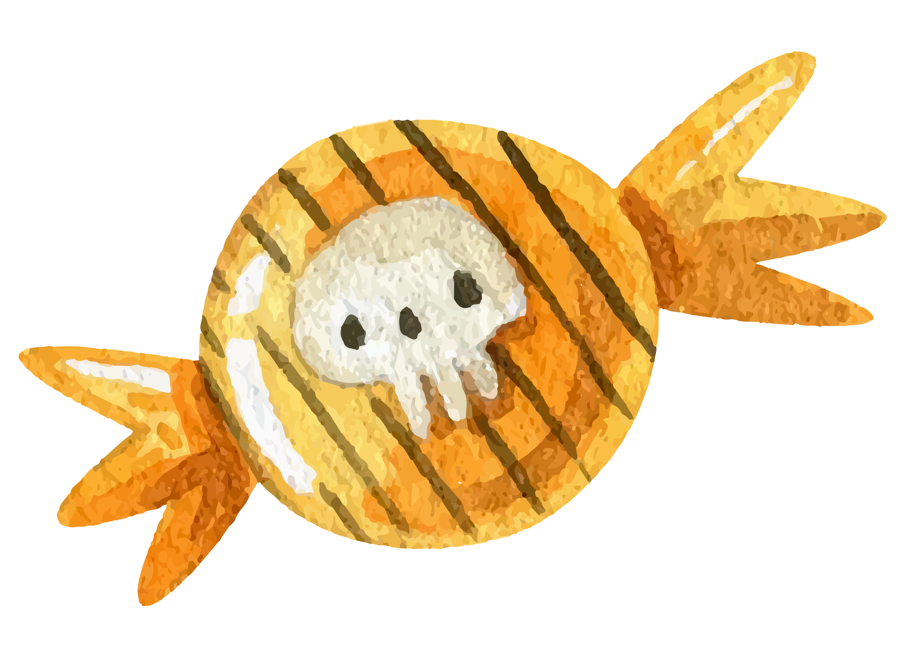 Preview for Cartoon-danger-bomb-halloween-watercolor-sticker-a45f4