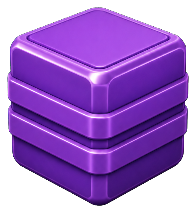 Preview for Violet Booster Cube Sticker