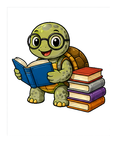 Preview for Librarian Turtle Sticker