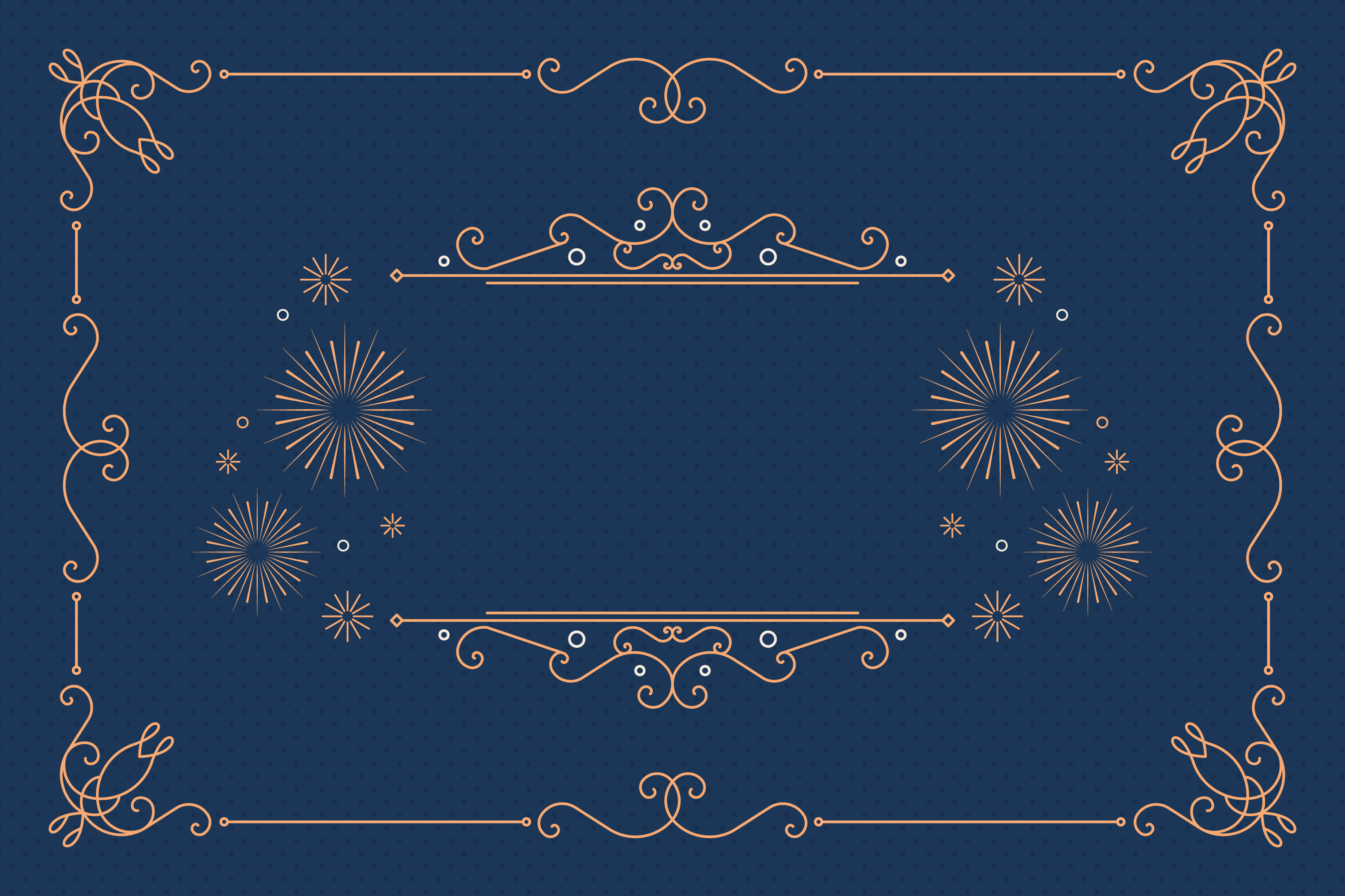 Preview for Luxury-dark-blue-frame-design-new-year-background-b3e59