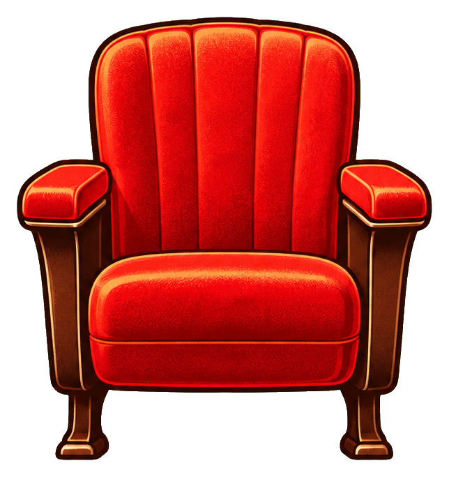 Preview for Movie Night Popcorn Red Cinema Seat